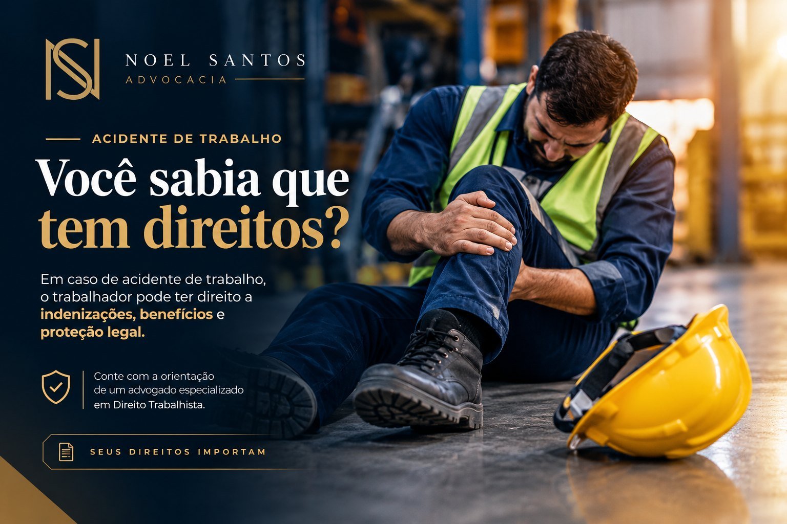 Acidente de trabalho: o que fazer nos primeiros dias